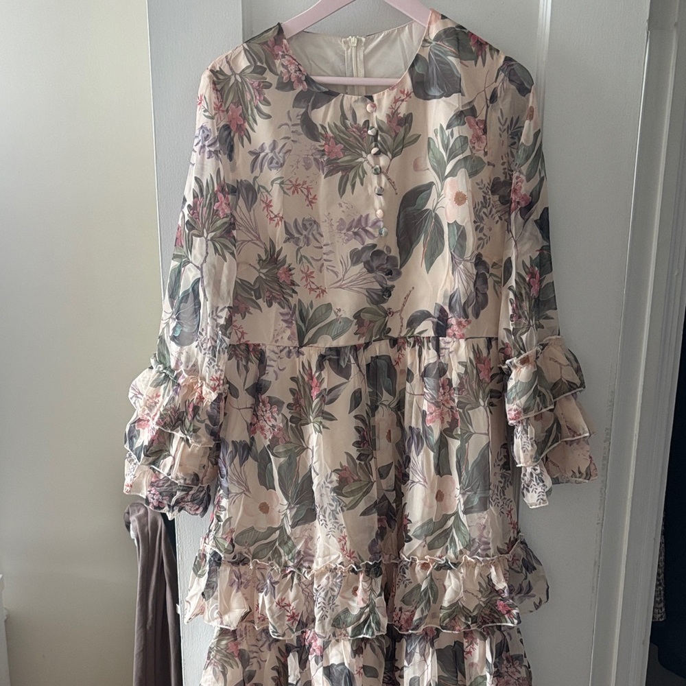 SHEIN Floral Maxi Dress - Multicolor
